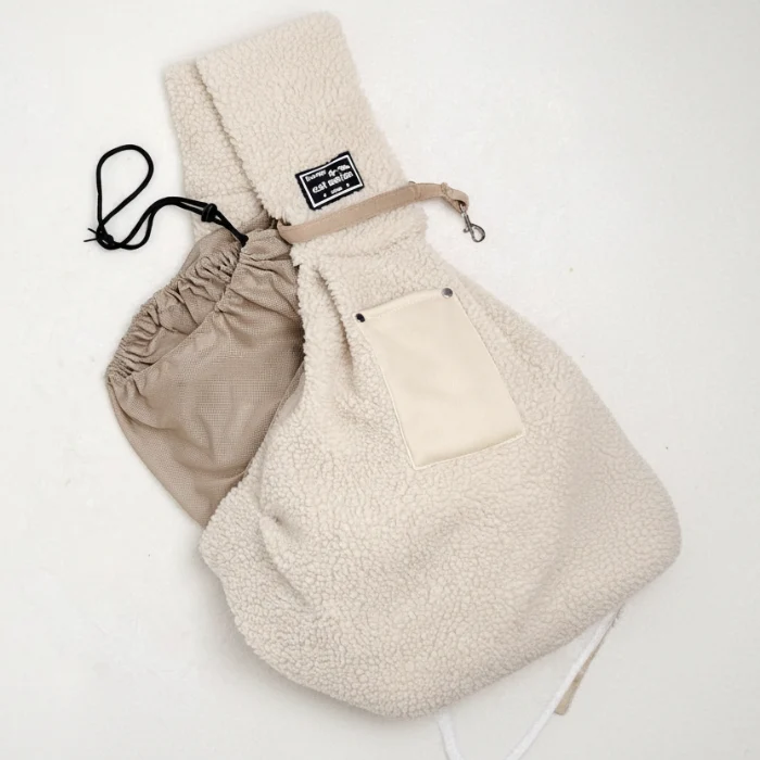 Sac Polaire Chaud Et Confortable Pour Petit Chien