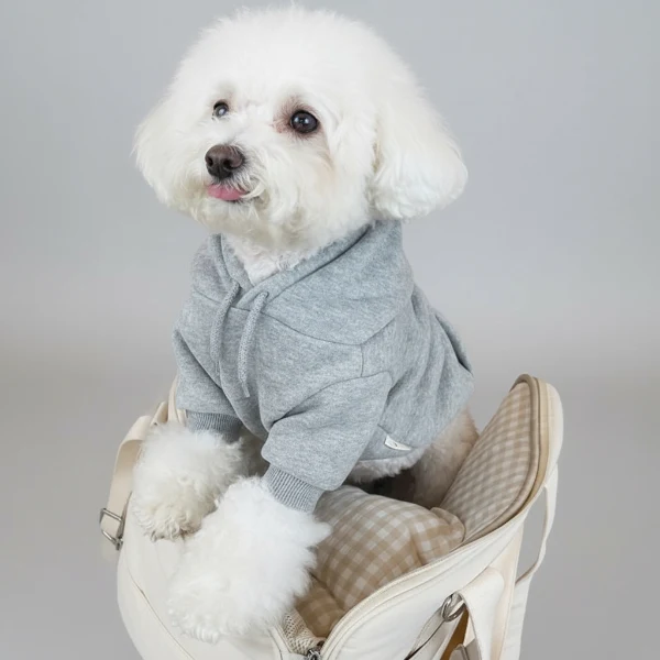 Sweat À Capuche En Molleton Doux Pour Chien