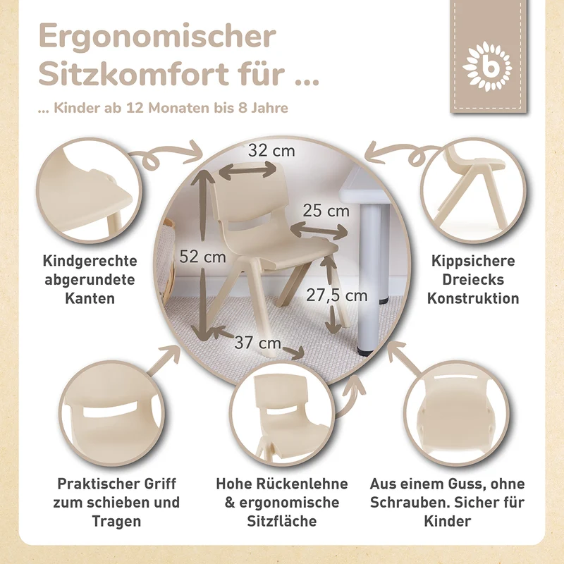 Kinderstuhl sand