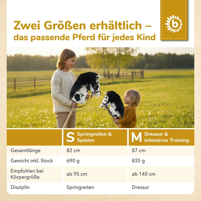 HOBBY HORSE SCHECKE - GRÖSSE M