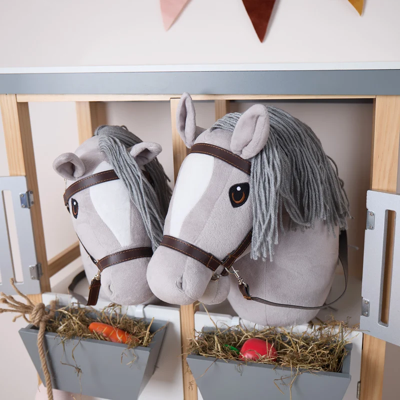 HOBBY HORSE GRAU - GRÖSSE M