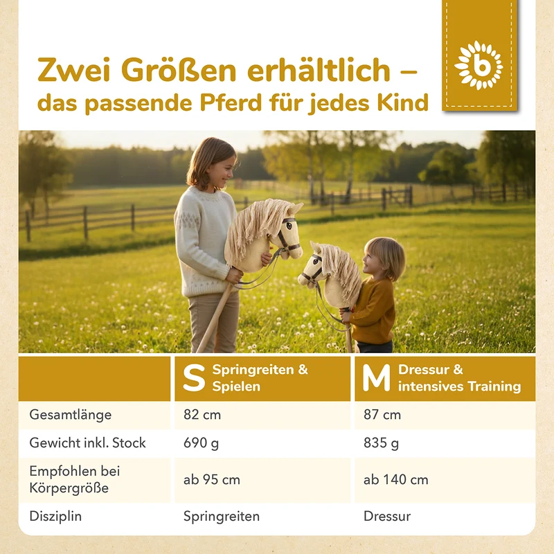 HOBBY HORSE BEIGE - GRÖSSE M