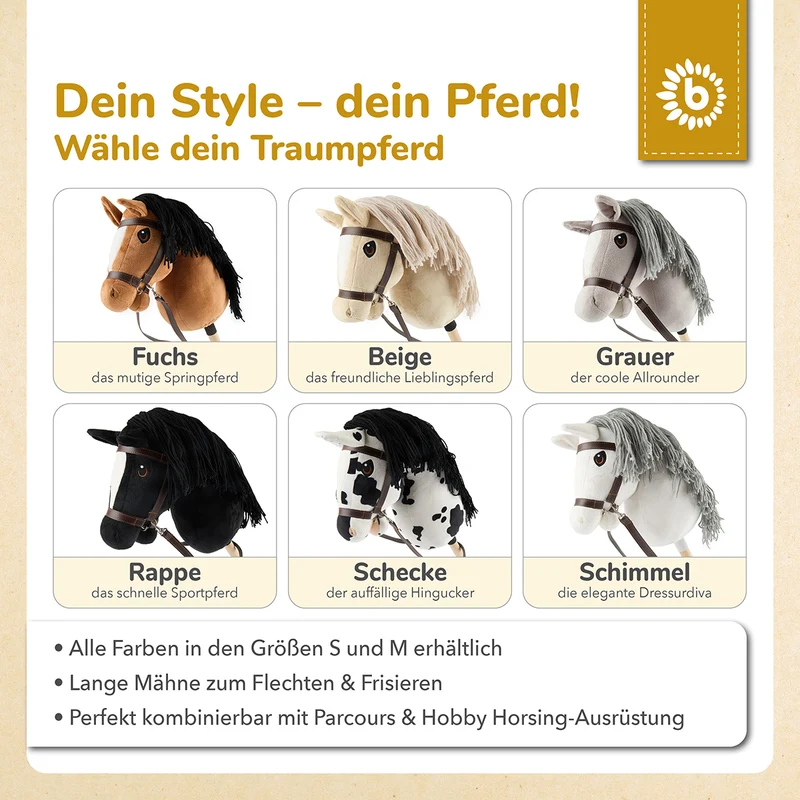 HOBBY HORSE SCHIMMEL - GRÖSSE M