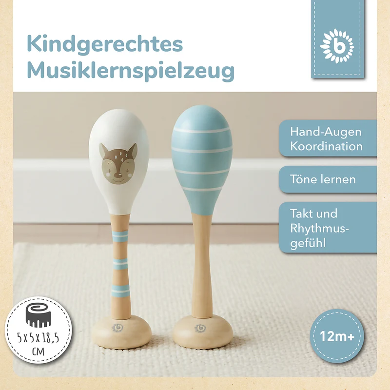 Maracas 2er Set Reh
