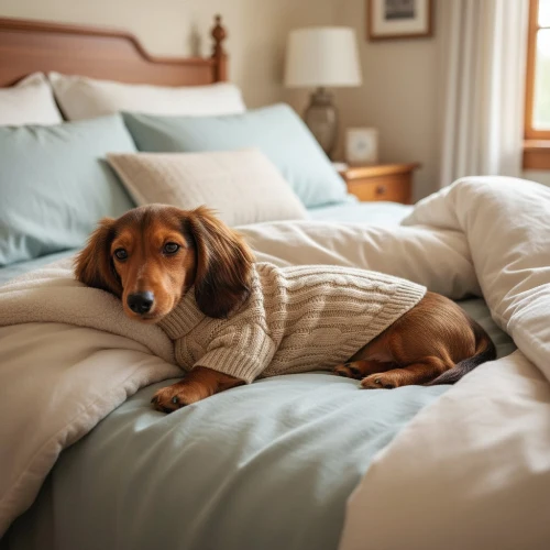 Pull Col Haut Pour Petit Chien Teckel