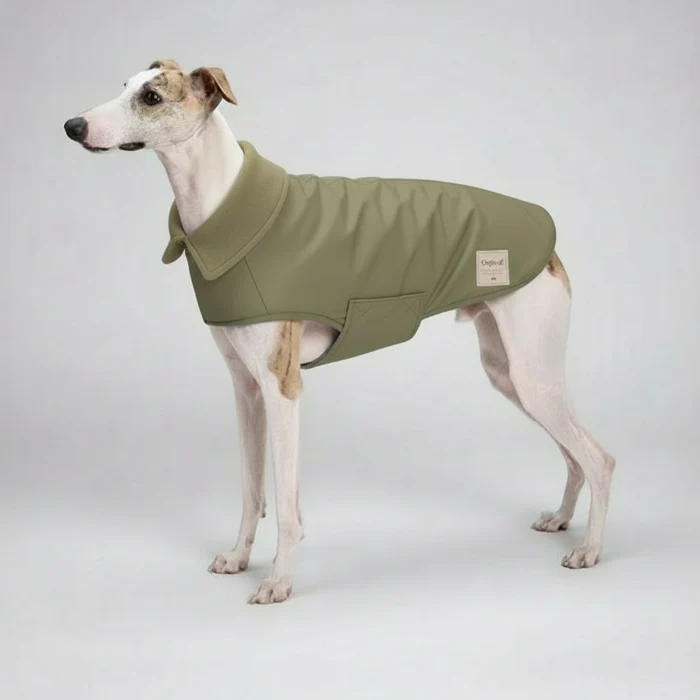 Manteau Imperméable Pour Chien Doublé Polaire