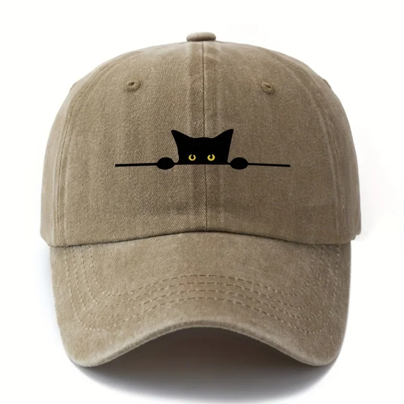 Casquette Avec Un Imprimé Chat
