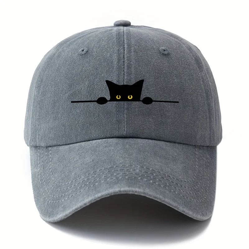 Casquette Avec Un Imprimé Chat