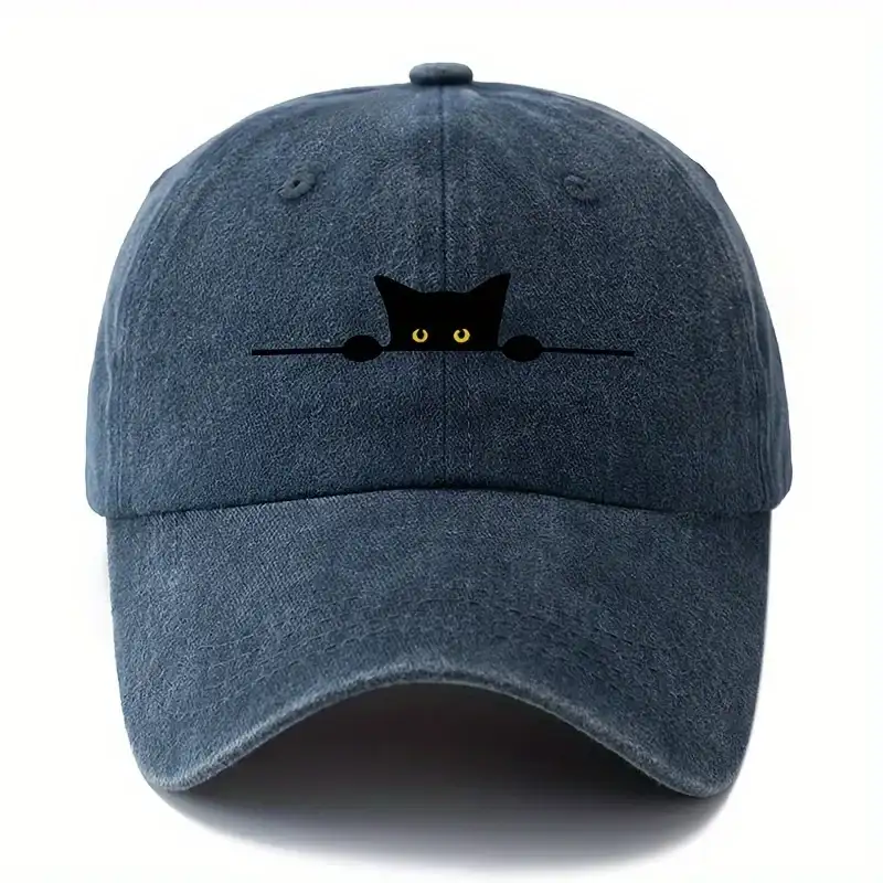 Casquette Avec Un Imprimé Chat