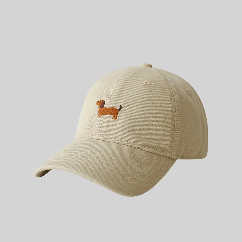 Casquette Brodée Teckel Accessoire Chic