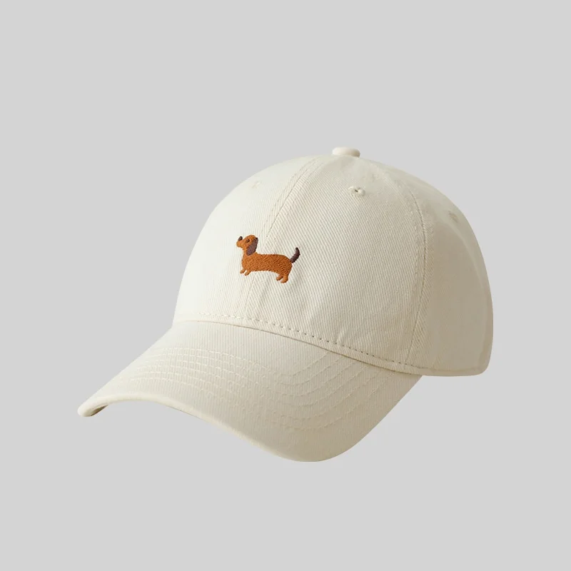 Casquette Brodée Teckel Accessoire Chic