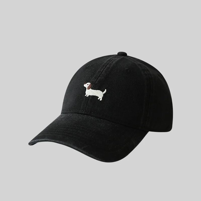 Casquette Brodée Teckel Accessoire Chic