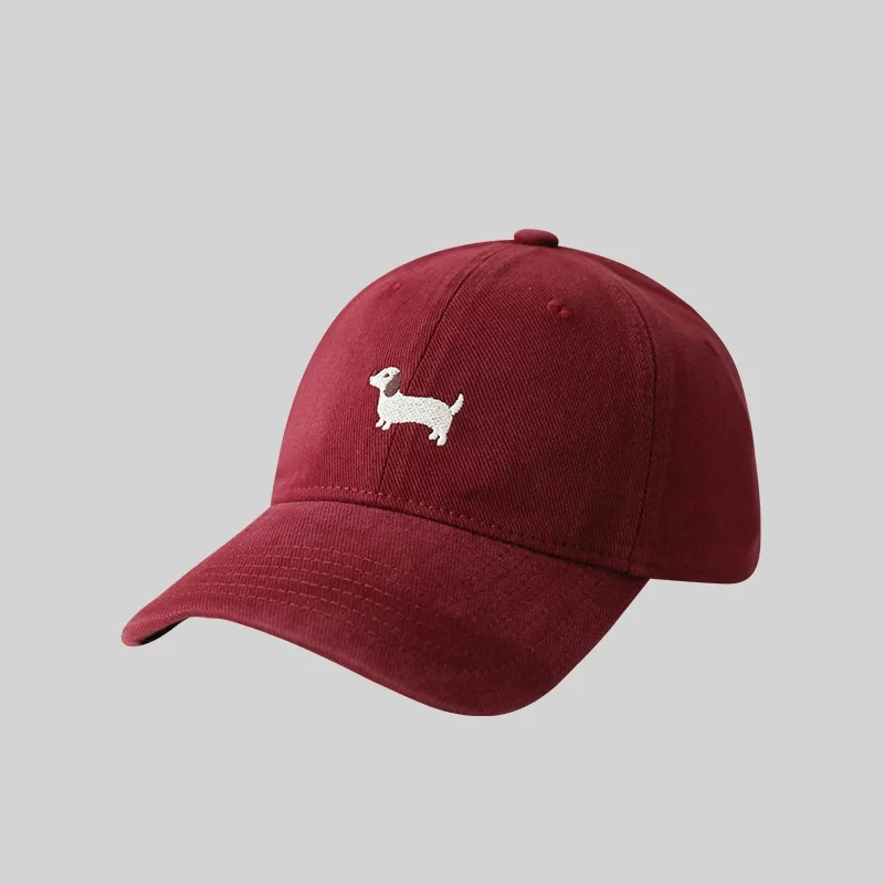 Casquette Brodée Teckel Accessoire Chic