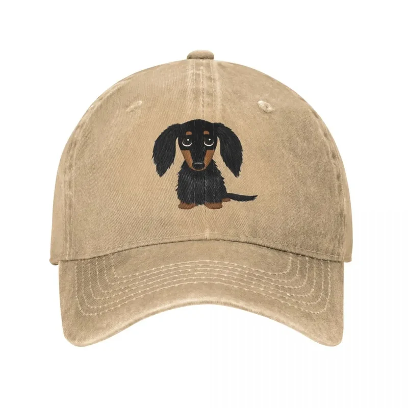 Casquette Denim Motif Teckel⎜Oscar Et Plume