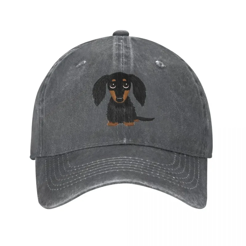 Casquette Denim Motif Teckel⎜Oscar Et Plume