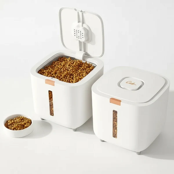 Boîte À Croquettes Étanche Pour Chat Et Chien