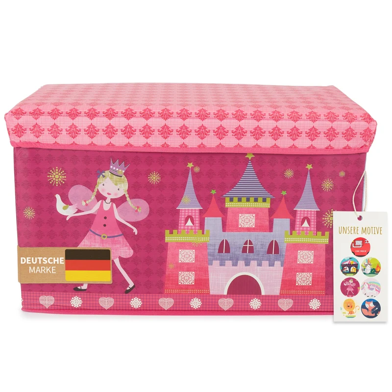 2in1 Staubox & Sitzbank Prinzessin