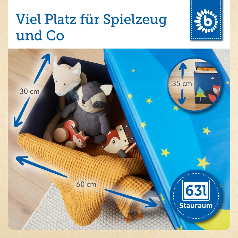 2in1 Staubox & Sitzbank Pfadfinder Camp