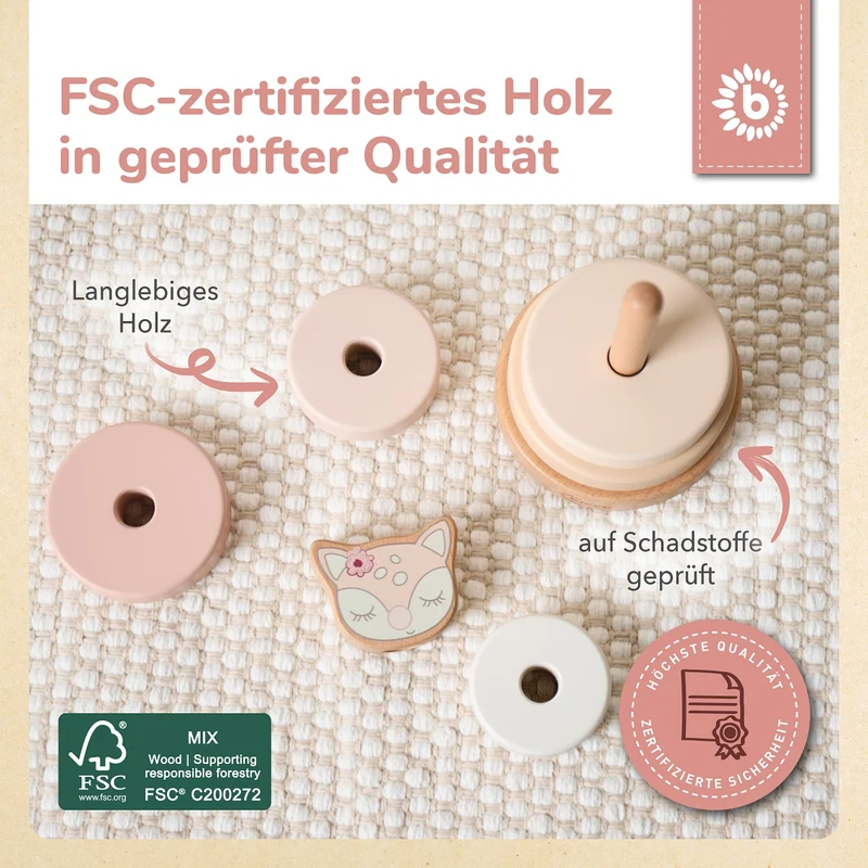 STAPELTURM REH ELLA FSC®