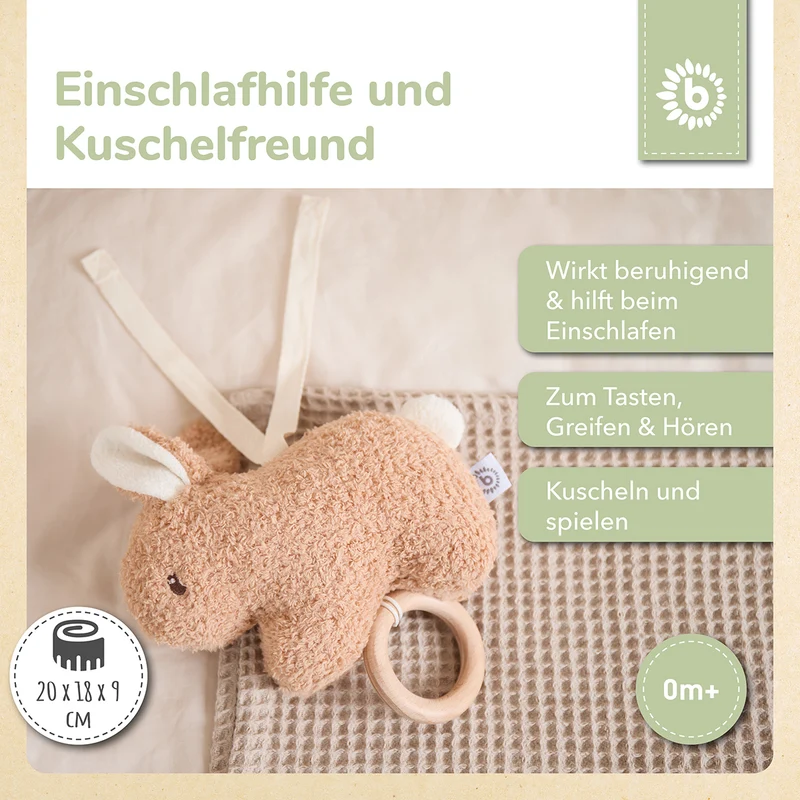 MUSIKSPIELUHR HASE FINE