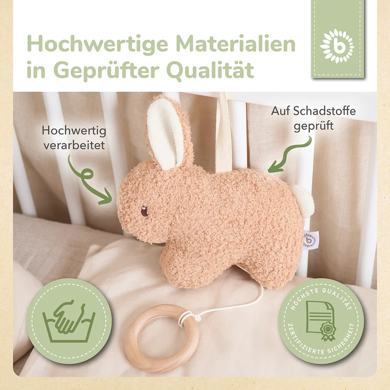 MUSIKSPIELUHR HASE FINE