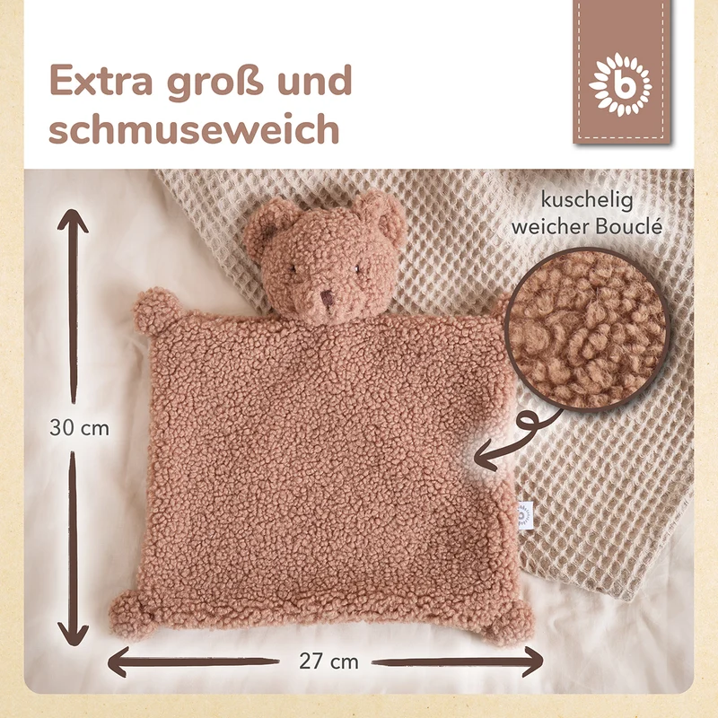 SCHMUSETUCH BÄR MIKA