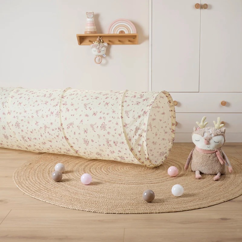 Pop Up Spieltunnel Vintage Flowers