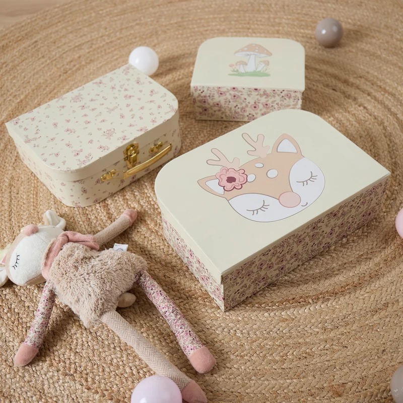 3er Kofferset Ella Vintage Flowers