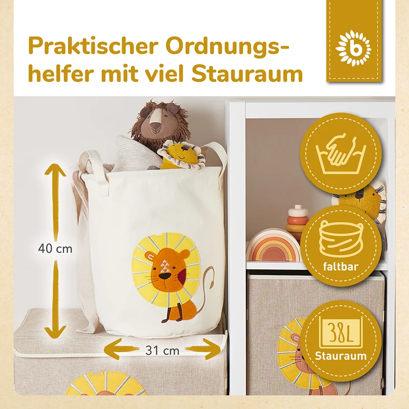 Aufbewahrungskorb Löwe