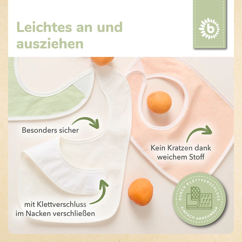 Lätzchen 5er Set Fine