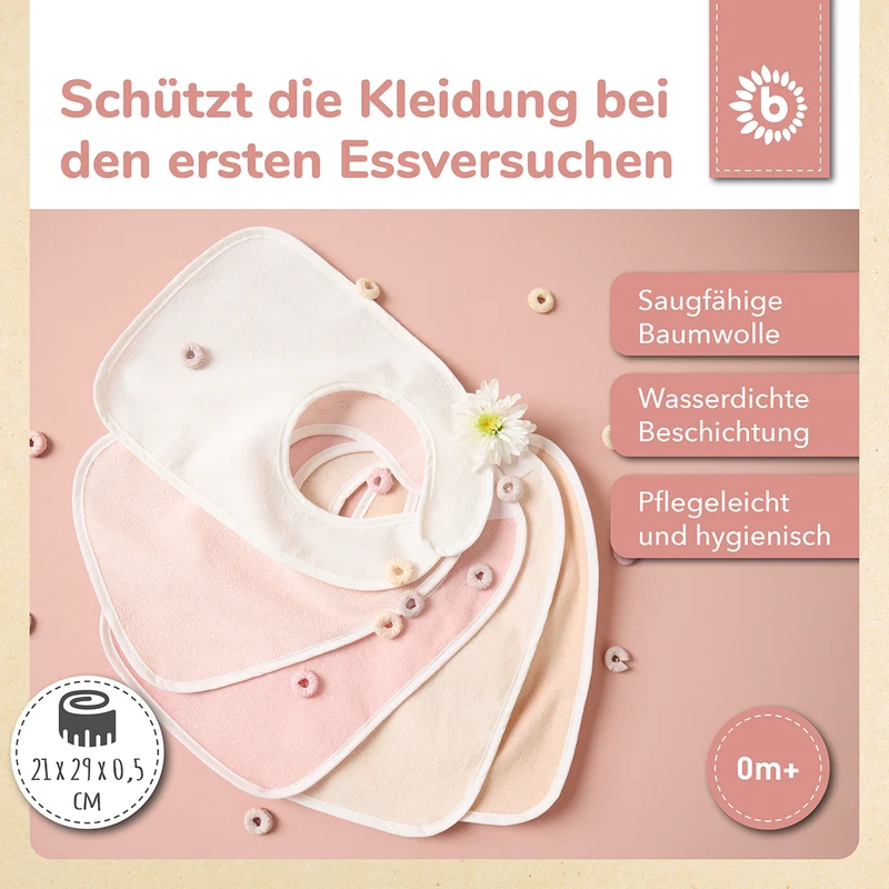 Lätzchen 5er Set Ella