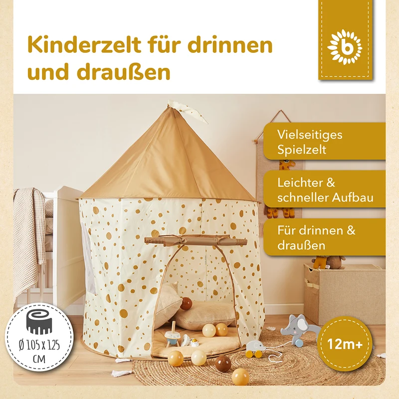 Pop up Spielzelt Dots
