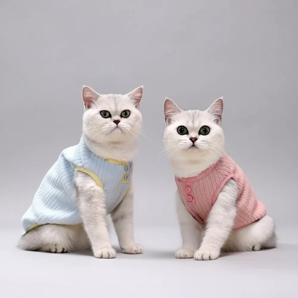 Tee-Shirt Chaud Pour Chat Confortable