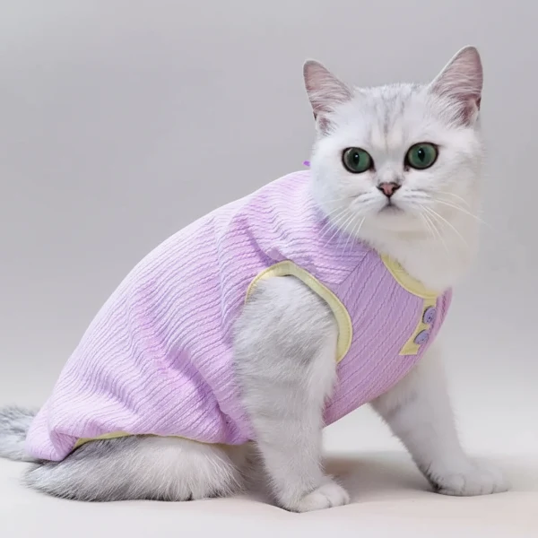 Tee-Shirt Chaud Pour Chat Confortable