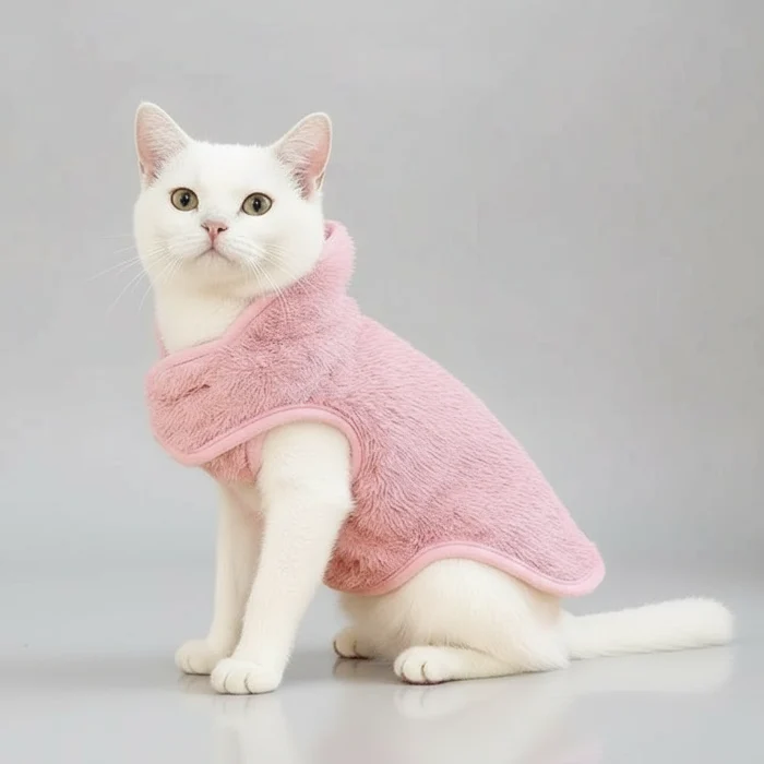 Veste Polaire Pour Chat Confort Et Doux