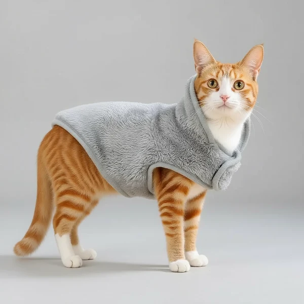 Veste Polaire Pour Chat Confort Et Doux