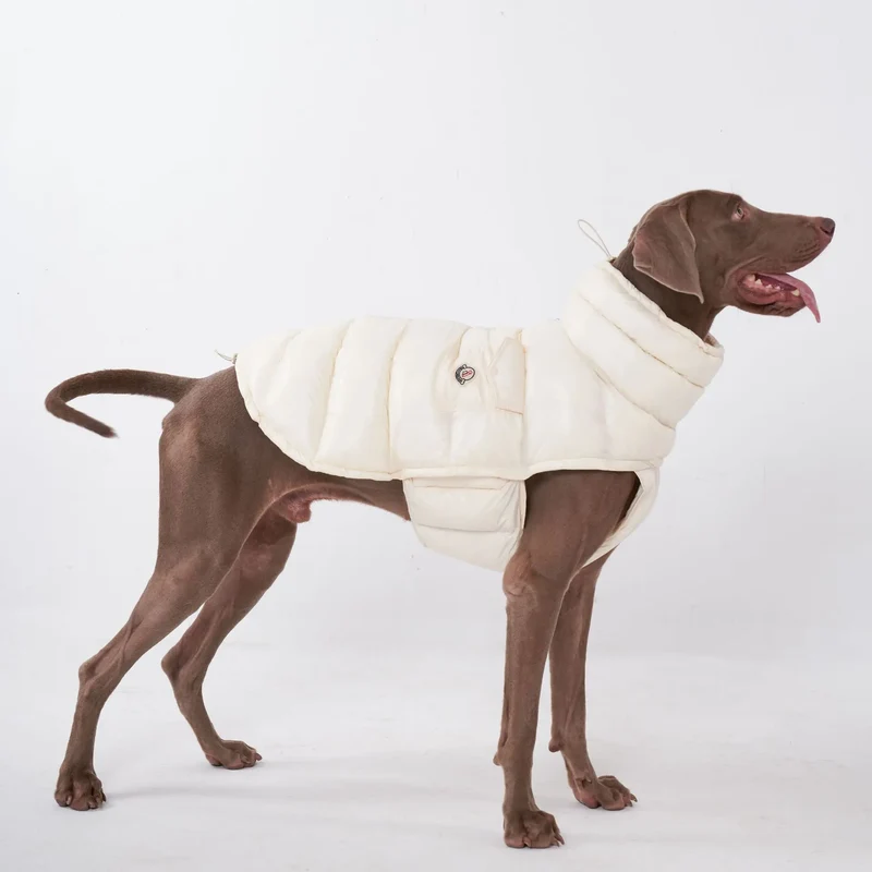 Doudoune pour Chien Avec Capuche Doublé Polaire