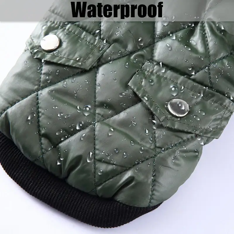 Manteau Pour Chien Avec Capuche Fausse Fourrure