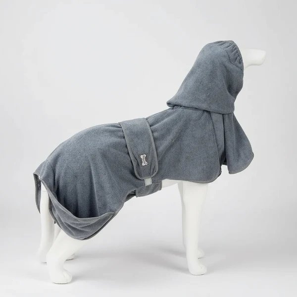 Serviette Microfibre Pour Chien Avec Capuche