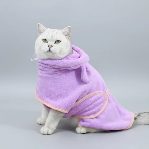 Peignoir Absorbant Séchage Rapide pour Chien