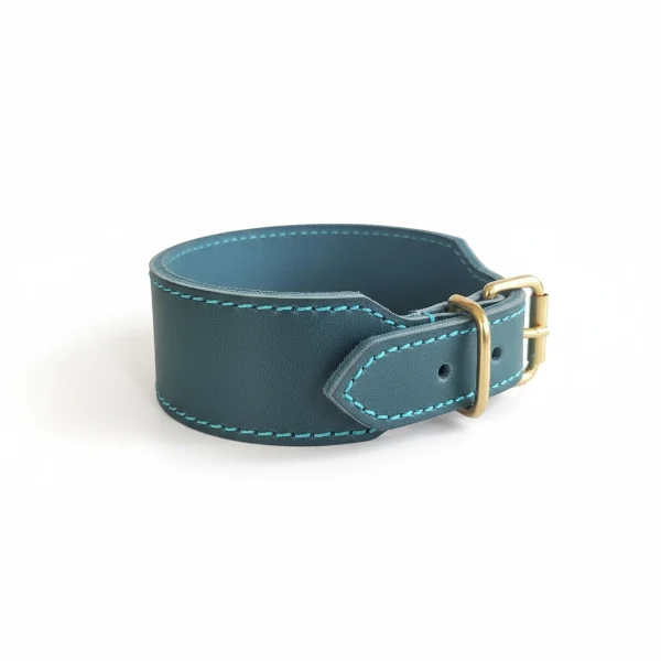 Collier Large Pour Chien En Cuir Qualité