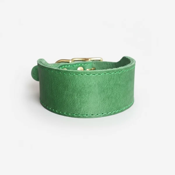Collier Large Pour Chien En Cuir Qualité