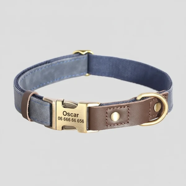 Collier Doux Personnalisable Pour Chien