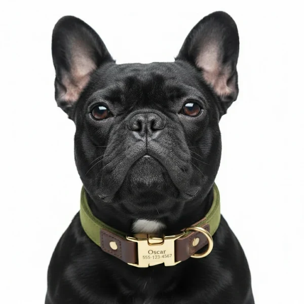 Collier Doux Personnalisable Pour Chien