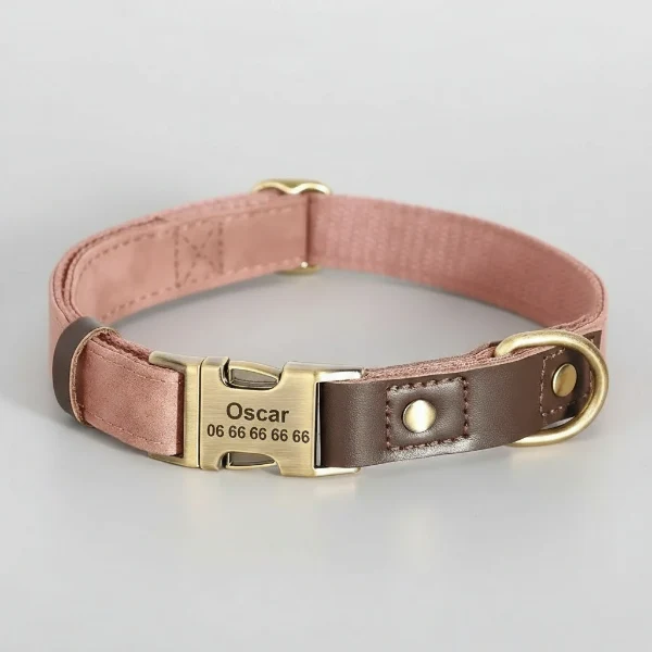 Collier Doux Personnalisable Pour Chien