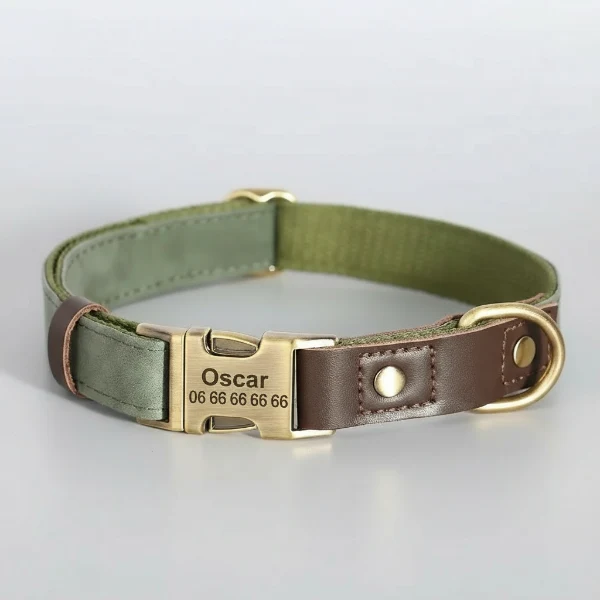 Collier Doux Personnalisable Pour Chien