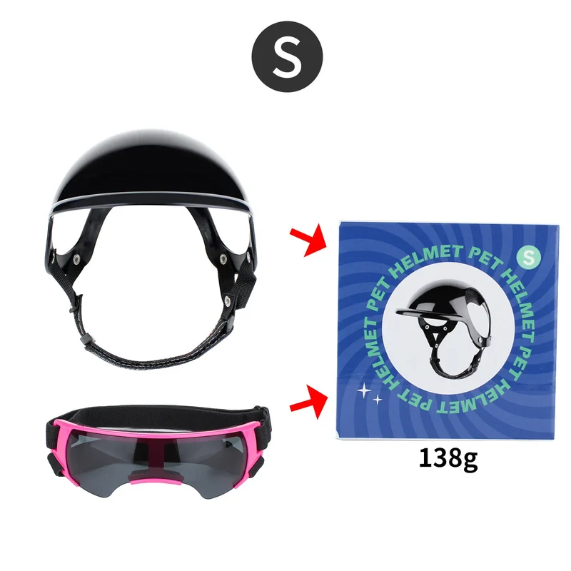 Casque Et Lunette De Soleil Pour Chien
