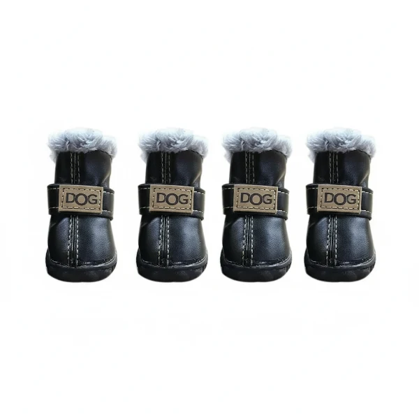 Bottes Fourrées Confortables Pour Petit Chien