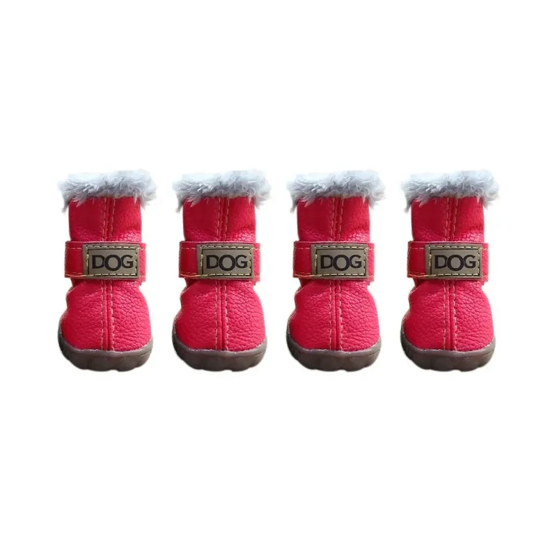 Bottes Fourrées Confortables Pour Petit Chien