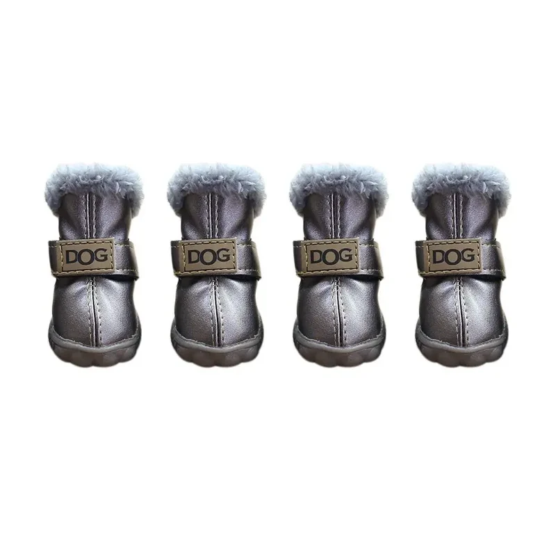 Bottes Fourrées Confortables Pour Petit Chien